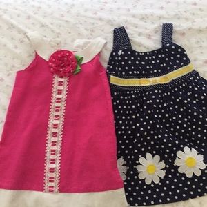 Two beautiful girls dresses